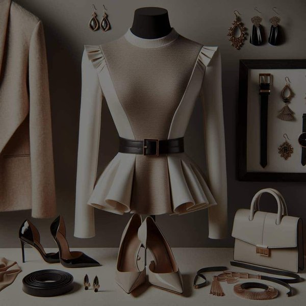 What's the Best Way to Accessorize a Peplum Top for High-Impact Professional Style?