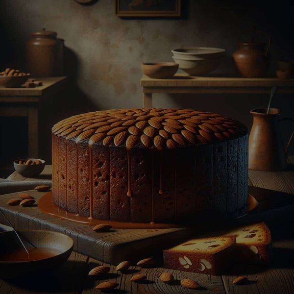 Can You Bake a Moist Dundee Cake with a Rich Almond Flavor?